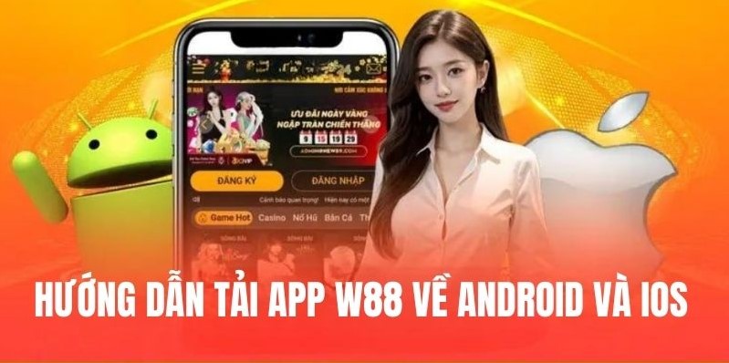 Hướng dẫn tải app W88 cả Android và iOS chi tiết